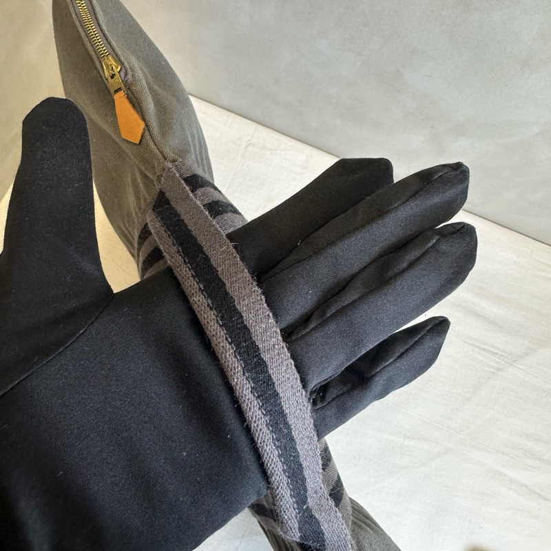 Hermès 愛馬仕 灰色帆布Fourre Tout Porte Documents 商務包 vintage-9