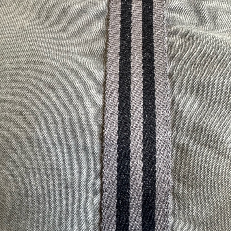 Hermès 愛馬仕 灰色帆布Fourre Tout Porte Documents 商務包 vintage-12