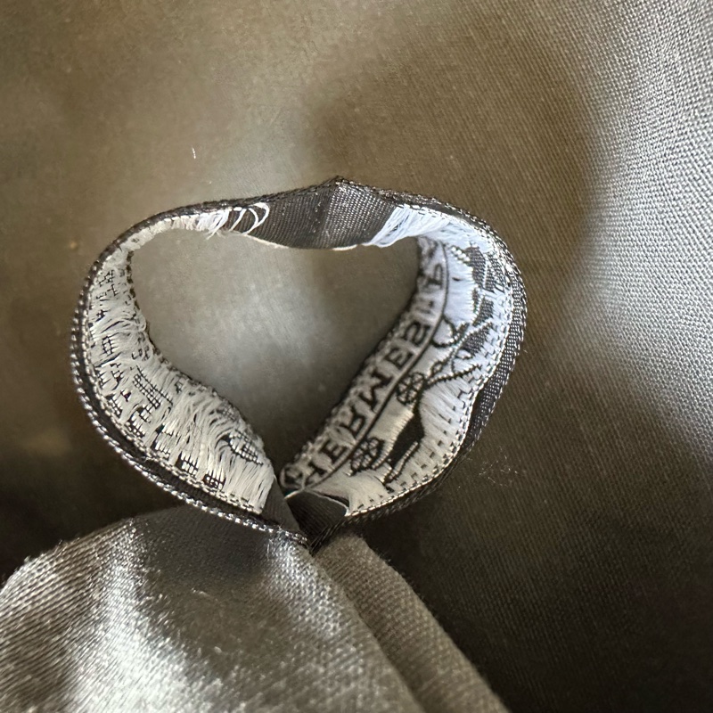 Hermès 愛馬仕 灰色帆布Fourre Tout Porte Documents 商務包 vintage-16