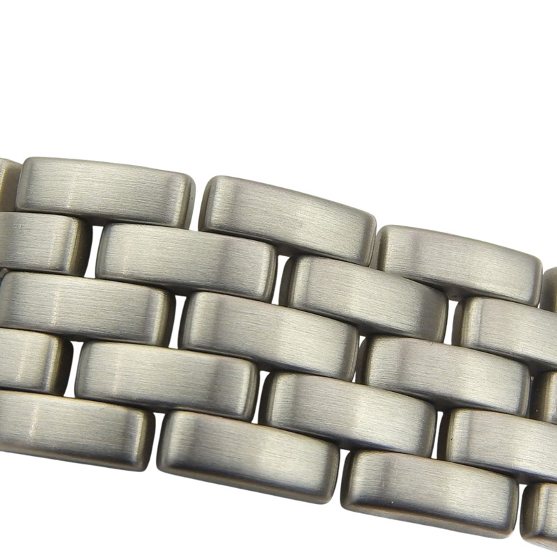 卡地亞 Panthère Cougar LM 腕錶,87 W5002F5 機芯,不鏽鋼,石英,模擬顯示,白色錶盤,男士腕錶。-7