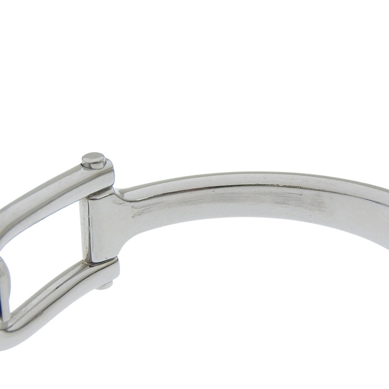 Gucci GUCCI 1500L 不鏽鋼石英模擬顯示女士腕錶，黑色錶盤-6