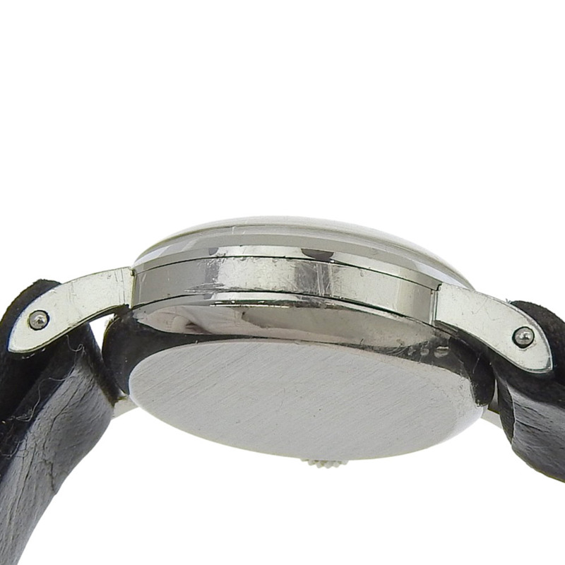 國際手錶公司(IWC)女士手錶,不銹鋼,手動上鍊,模擬顯示,銀色錶盤。-6