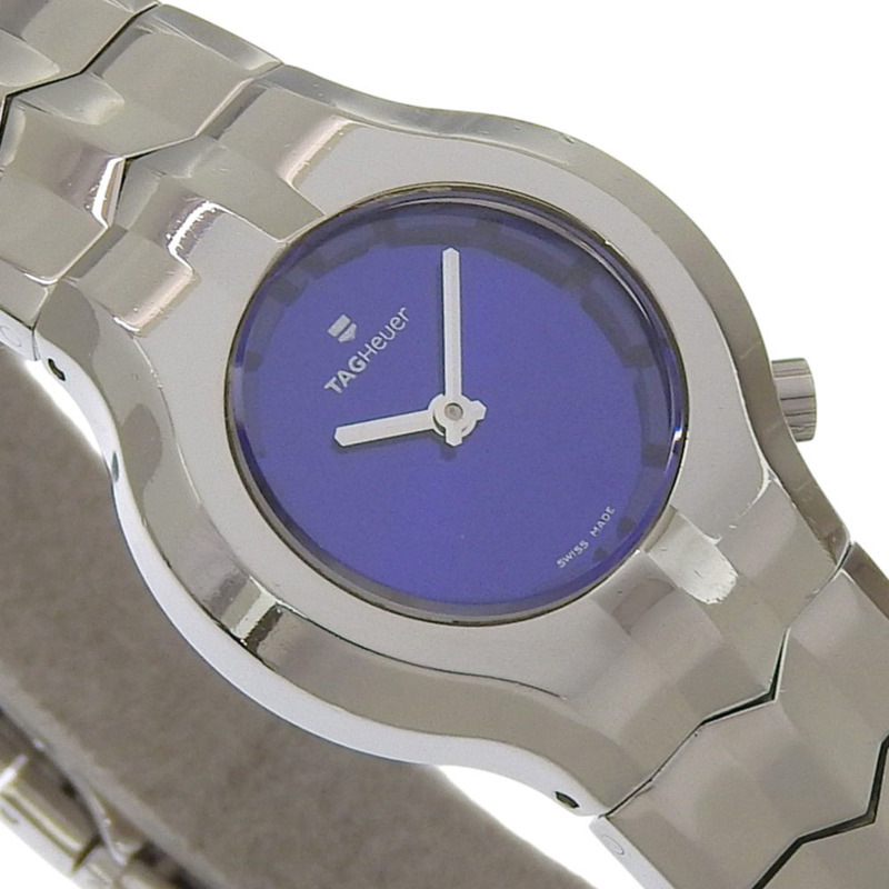 TAG Heuer Alter Ego WP1411 女士不鏽鋼石英模擬腕錶,藍色錶盤-2