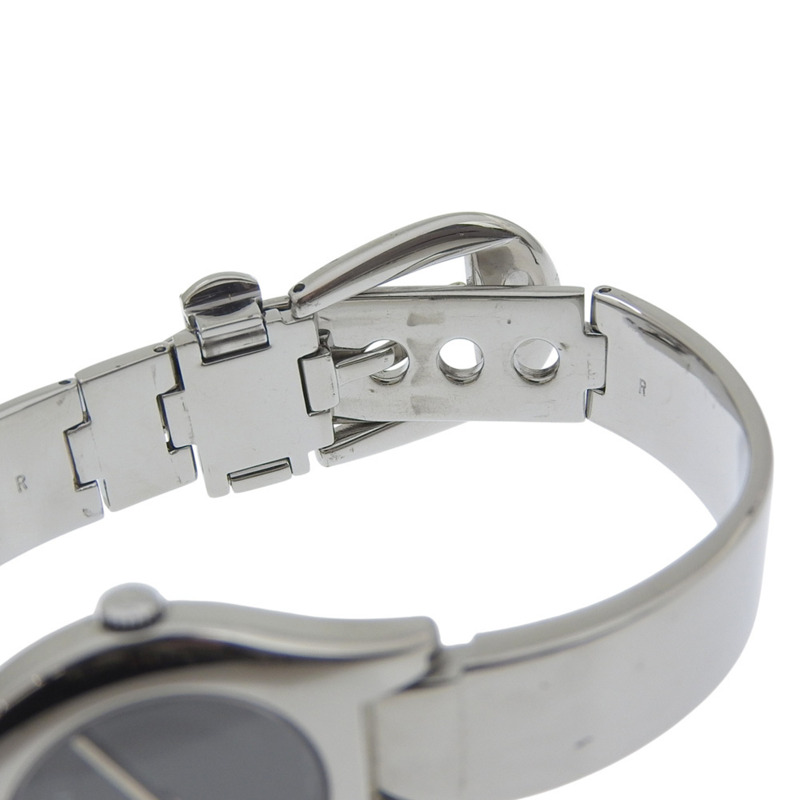 Gucci GUCCI 6700L 女士腕錶，不鏽鋼黑色石英模擬顯示錶盤-6