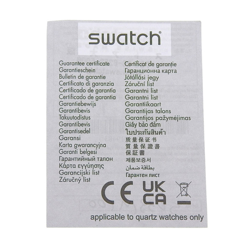 歐米茄超霸系列月球錶「地球任務」腕錶，SWATCH S033G100 綠色石英計時表，海軍藍錶盤，男士腕錶-6