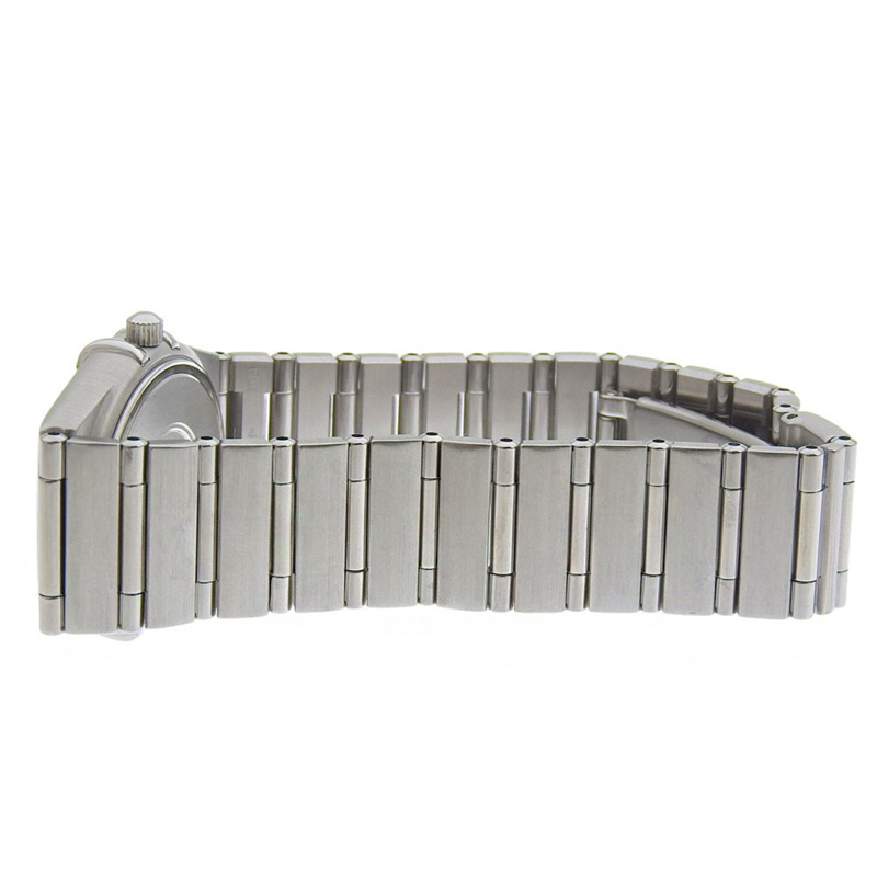 歐米茄星座系列迷你腕錶 1562.30，不鏽鋼，1998 年，石英，模擬顯示，白色錶盤，女士款。-3