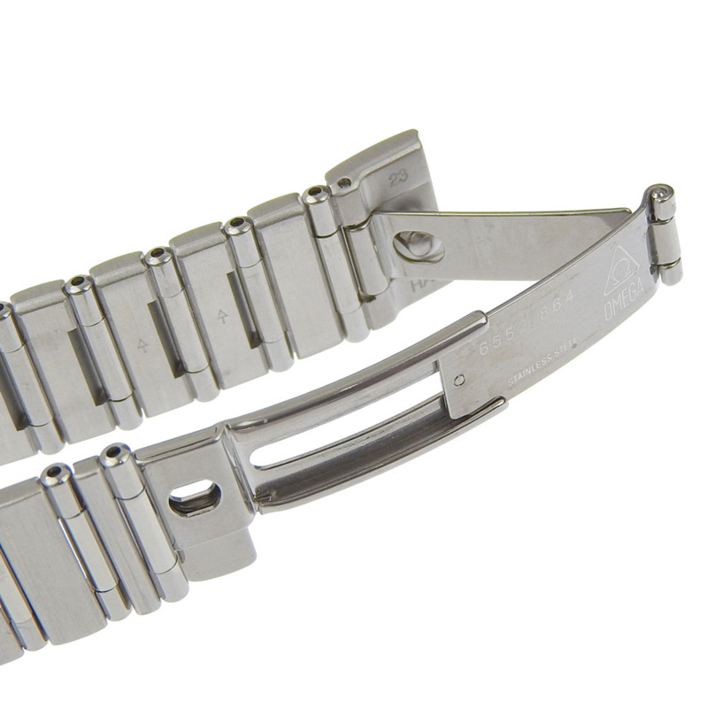 歐米茄星座系列迷你腕錶 1562.30，不鏽鋼，1998 年，石英，模擬顯示，白色錶盤，女士款。-7