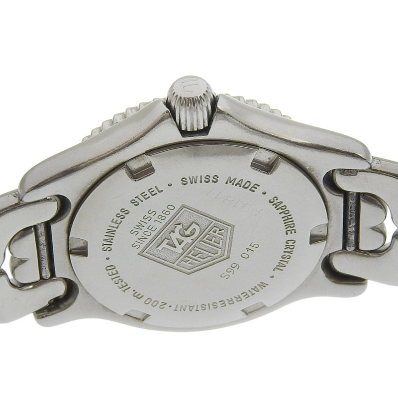 TAG Heuer Cell 手錶 S99.015,不銹鋼,石英,模擬顯示,白色錶盤,女士手錶。-5