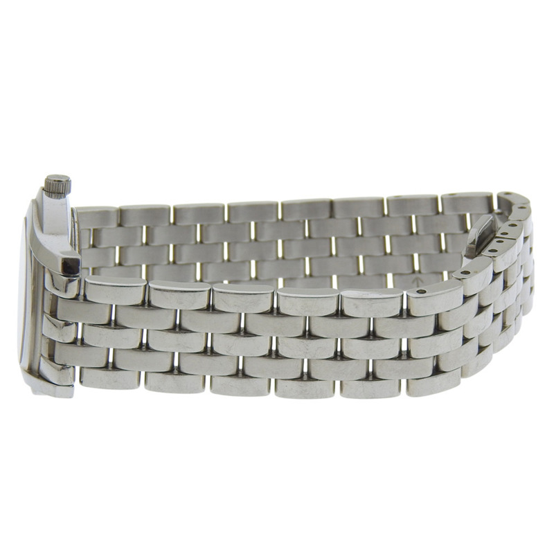 Gucci 5500L 女士不鏽鋼石英模擬腕錶，白色珍珠母貝錶盤-3