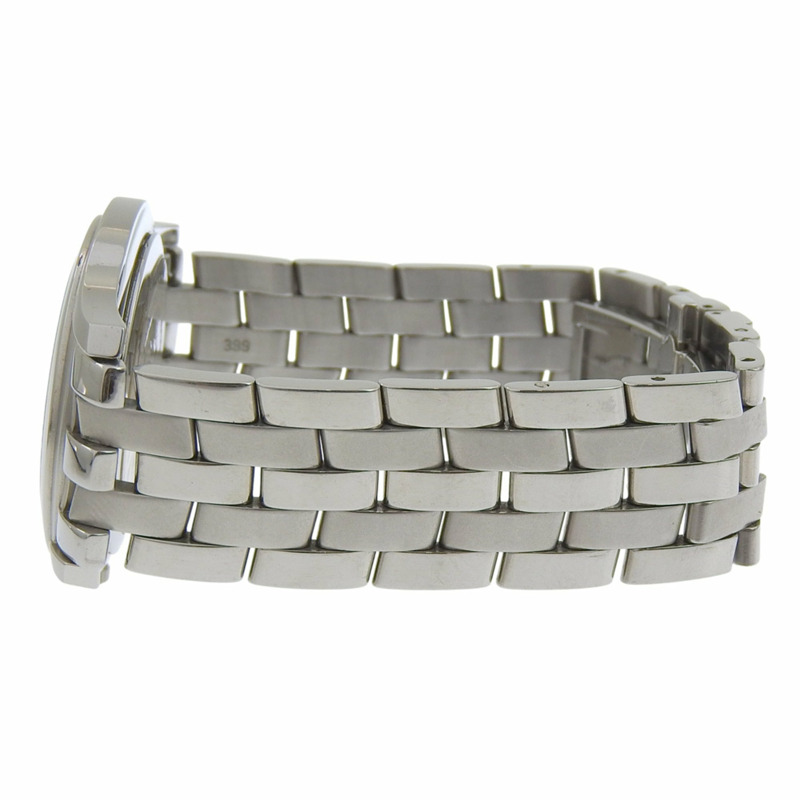 Gucci 5500M 女士不鏽鋼黑色石英模擬腕錶,附錶盤-3