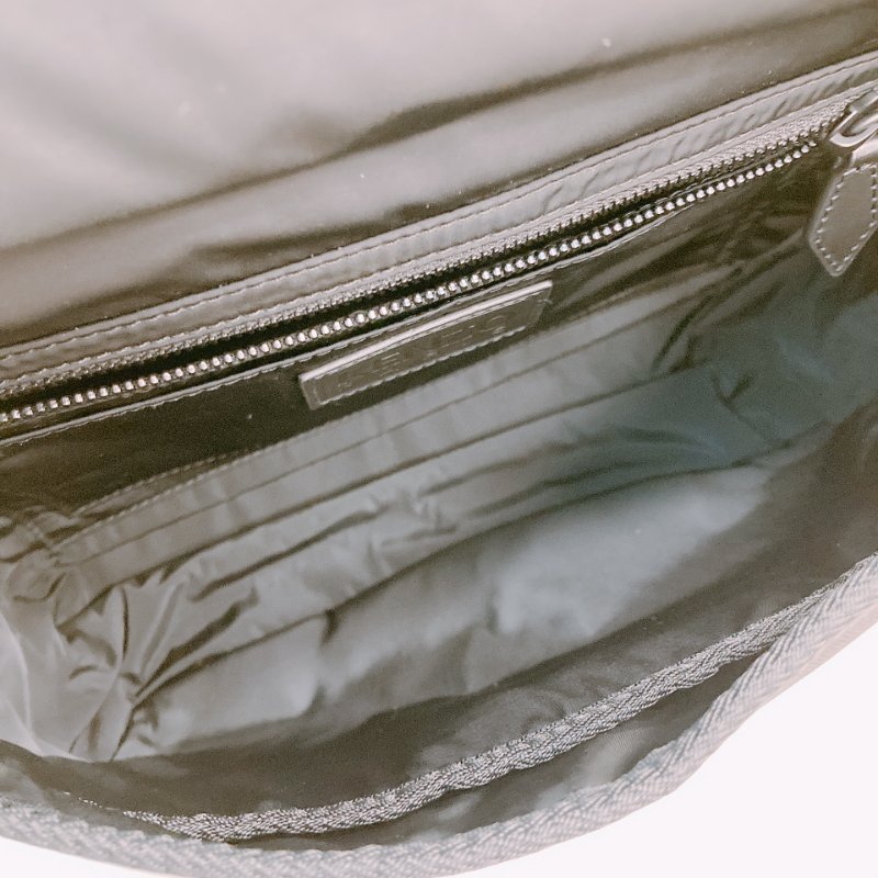 MS0628 Kenzo 凱卓 高田賢三 郵差包 小號 尼龍 帆布 挺身 全黑 48H Messenger Bag Small Nylon So Black x PHW-12