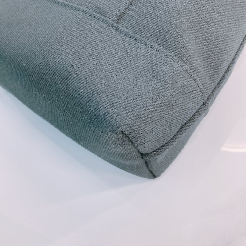 MS0629 Kenzo 凱卓 高田賢三 托特包 斜背包 單肩包 小號 帆布 挺立 黑色 銀扣 Utility Tote Bag Small Canvas Black x PHW-8