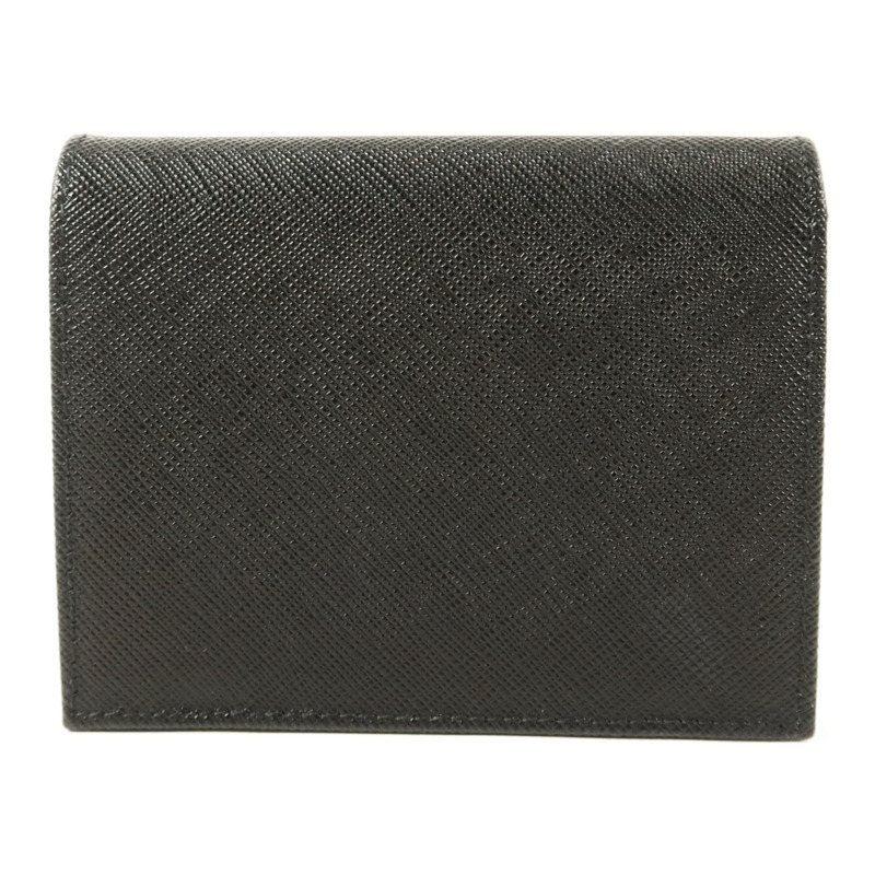PRADA Saffiano皮革Small Bifold Wallet錢包-1