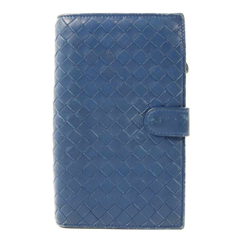 BOTTEGA VENETA 羊皮皮革Long Bifold Wallet長錢包-0