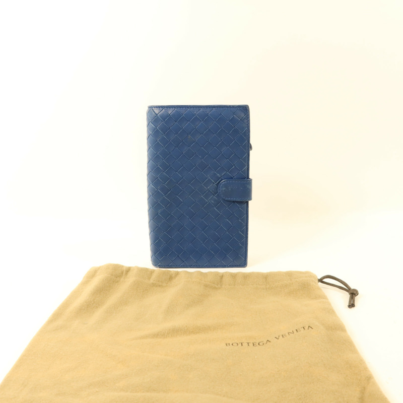 BOTTEGA VENETA 羊皮皮革Long Bifold Wallet長錢包-10