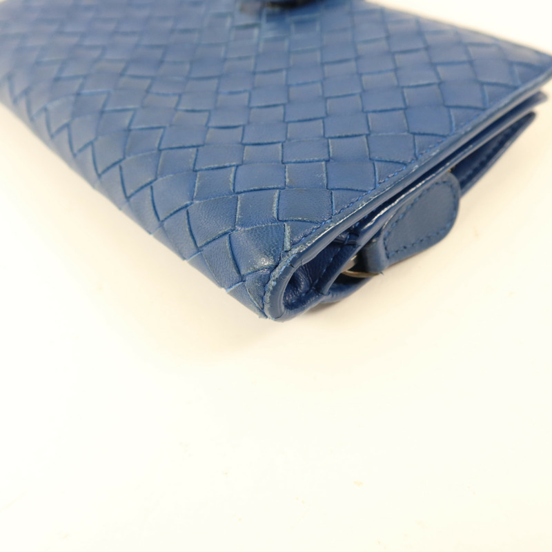 BOTTEGA VENETA 羊皮皮革Long Bifold Wallet長錢包-11