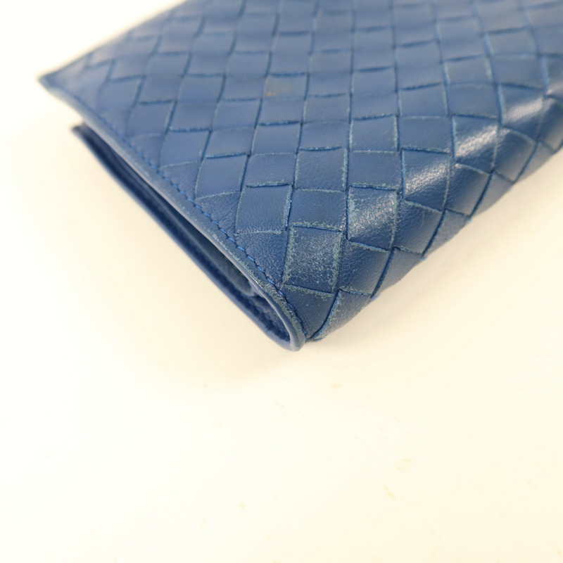 BOTTEGA VENETA 羊皮皮革Long Bifold Wallet長錢包-12
