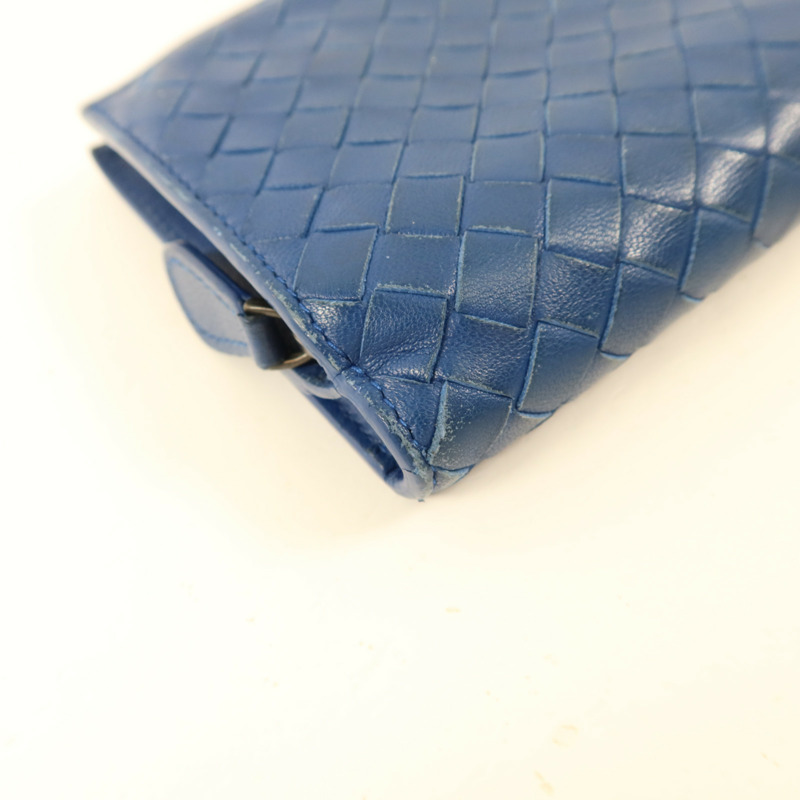 BOTTEGA VENETA 羊皮皮革Long Bifold Wallet長錢包-14