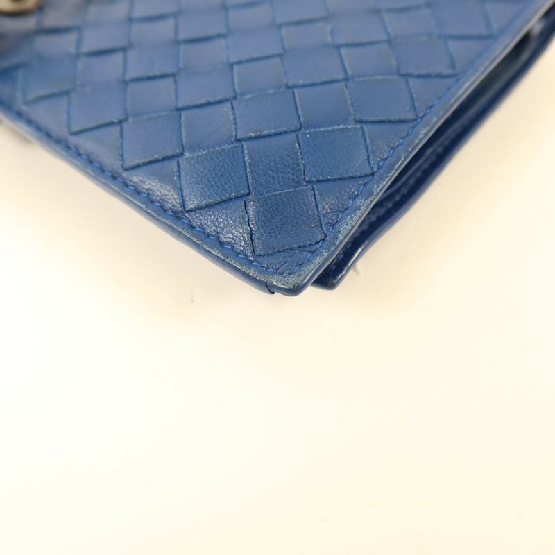 BOTTEGA VENETA 羊皮皮革Long Bifold Wallet長錢包-17