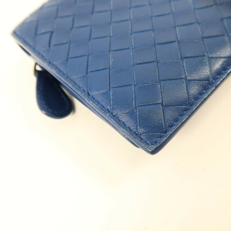 BOTTEGA VENETA 羊皮皮革Long Bifold Wallet長錢包-18