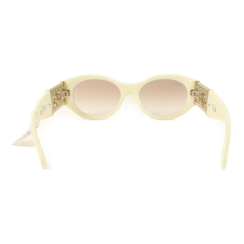 CHANEL PVC/金屬Oval Sunglasses太陽眼鏡-2