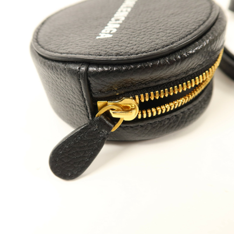 BALENCIAGA 牛皮皮革Coin Case零錢包-9