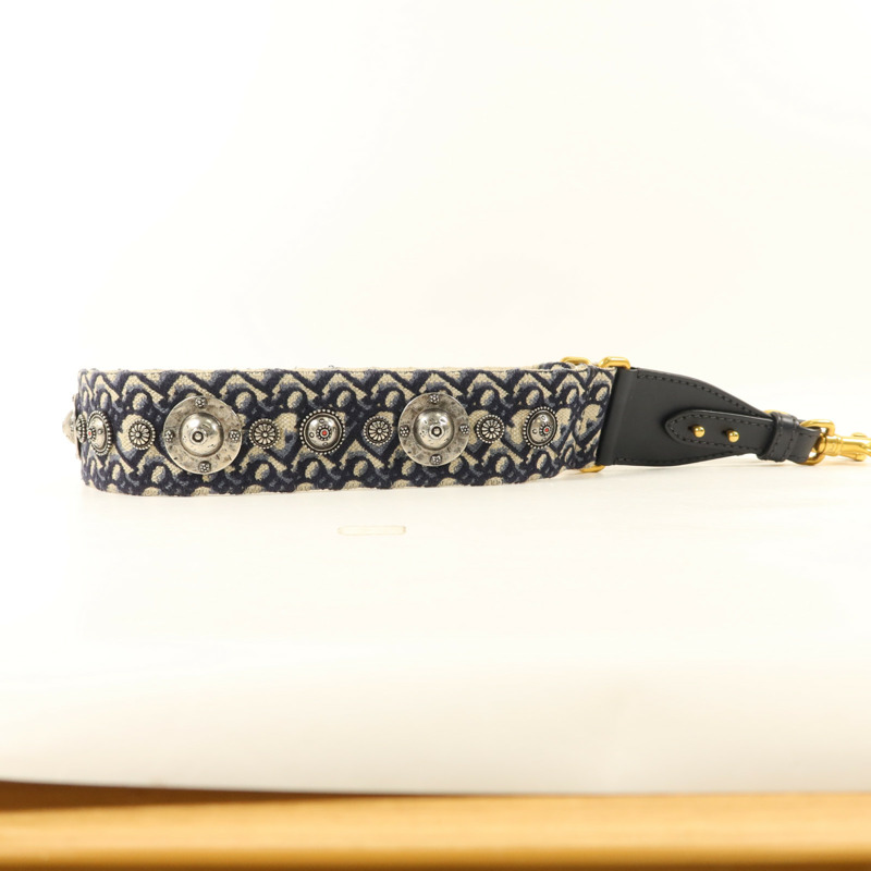 Dior 帆布/金屬Shoulder Strap肩帶-7