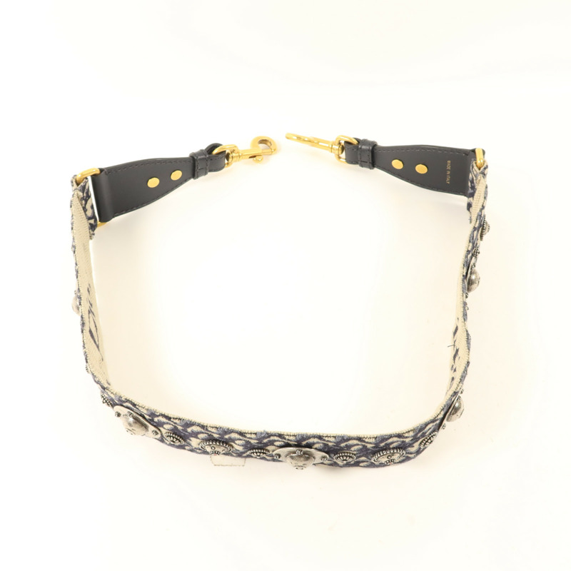 Dior 帆布/金屬Shoulder Strap肩帶-8