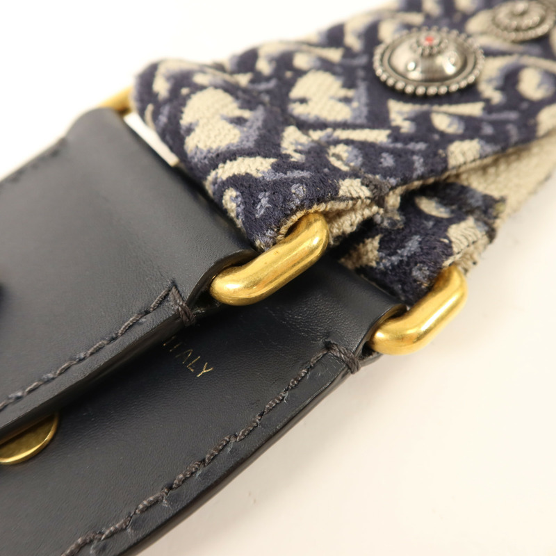 Dior 帆布/金屬Shoulder Strap肩帶-9