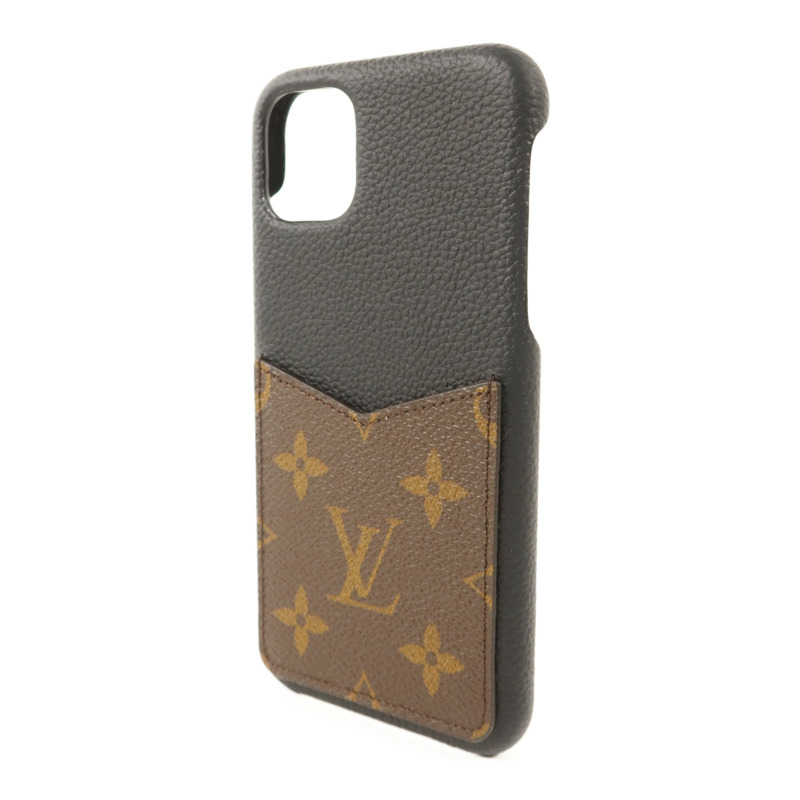 LOUIS VUITTON Monogram/牛皮皮革IPhone 11 Pro Max Bumper Phone Case手機殼-2