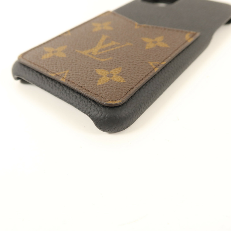 LOUIS VUITTON Monogram/牛皮皮革IPhone 11 Pro Max Bumper Phone Case手機殼-9