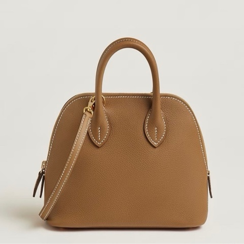 愛馬仕mini bolide金棕金，w刻底膠未撕非常新！