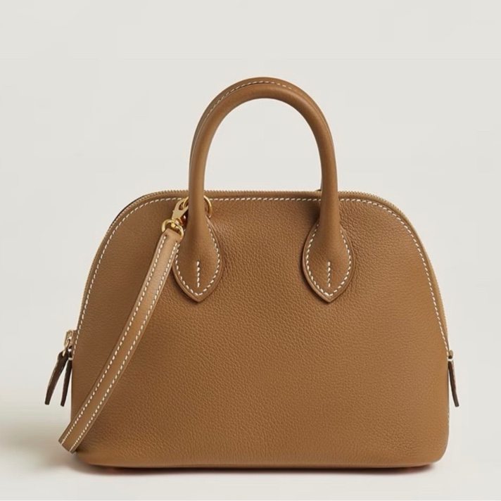 愛馬仕mini bolide金棕金,w刻底膠未撕非常新!-5