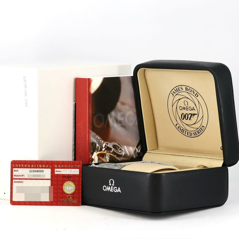 歐米茄海馬系列專業007限量版2226.80不鏽鋼自動腕錶-6