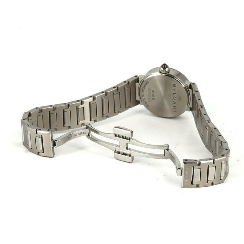 寶格麗 BB23S BBL23BSSD 102943 不鏽鋼石英錶-5