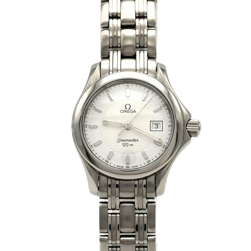 歐米茄海馬120 2571.21 精鋼石英錶-0