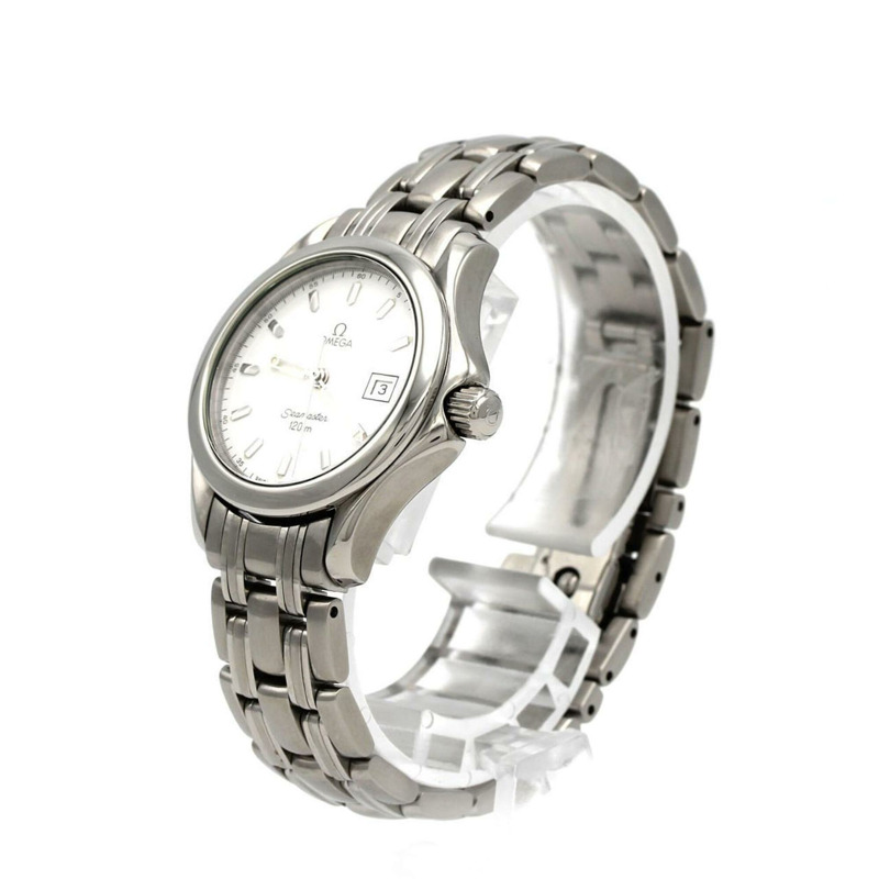 歐米茄海馬120 2571.21 精鋼石英錶-1