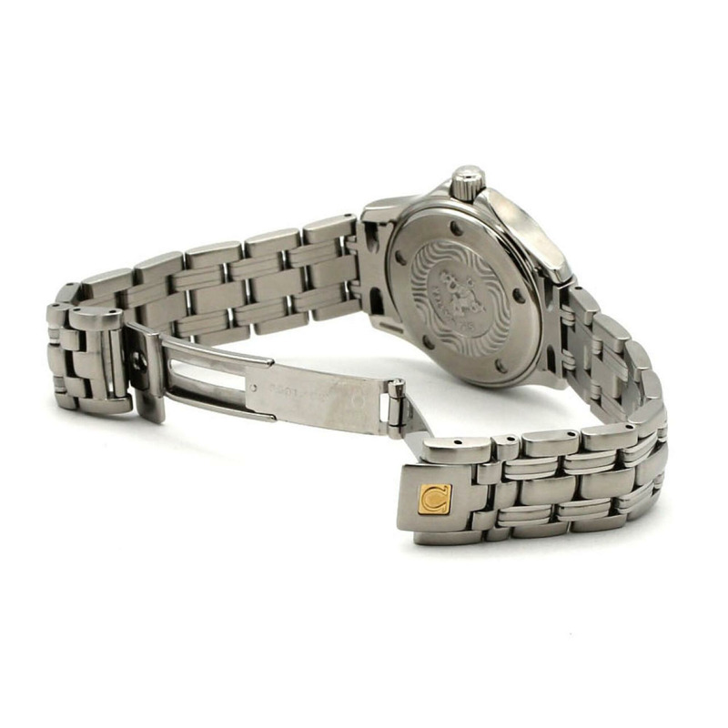 歐米茄海馬120 2571.21 精鋼石英錶-6