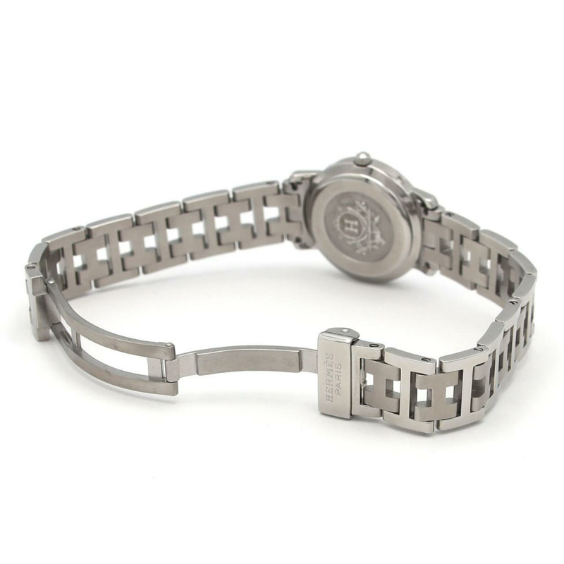 愛馬仕 Clipper CL4.210 不鏽鋼石英錶-6