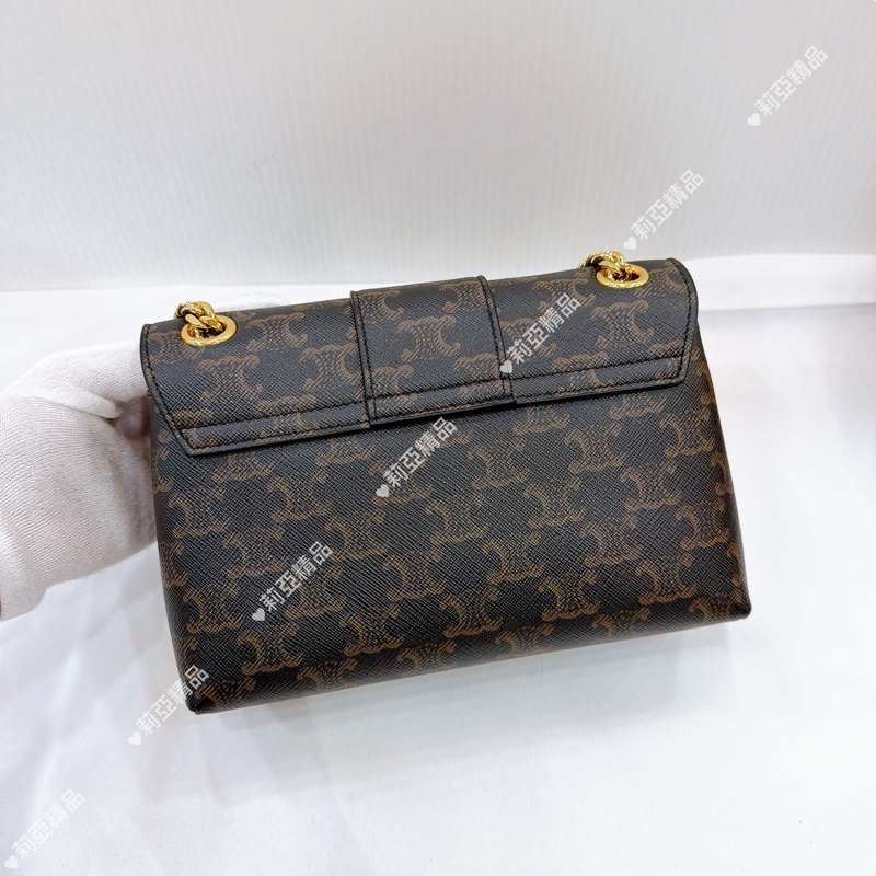 莉亞精品♡ CELINE VICTOIRE 小號 斜背 肩背包 二手美品-3