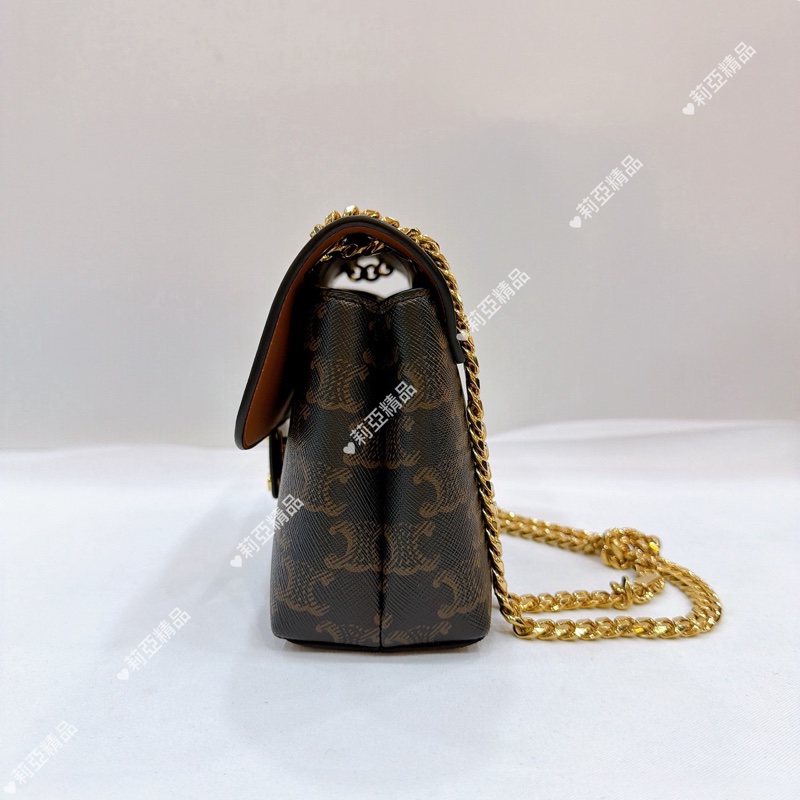 莉亞精品♡ CELINE VICTOIRE 小號 斜背 肩背包 二手美品-4