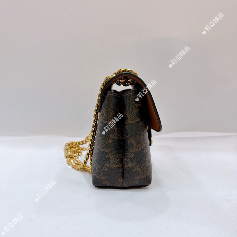 莉亞精品♡ CELINE VICTOIRE 小號 斜背 肩背包 二手美品-5