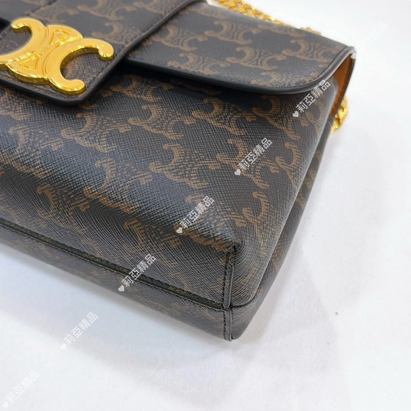 莉亞精品♡ CELINE VICTOIRE 小號 斜背 肩背包 二手美品-6