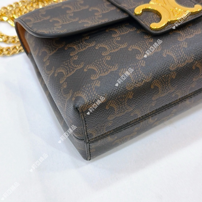 莉亞精品♡ CELINE VICTOIRE 小號 斜背 肩背包 二手美品-7