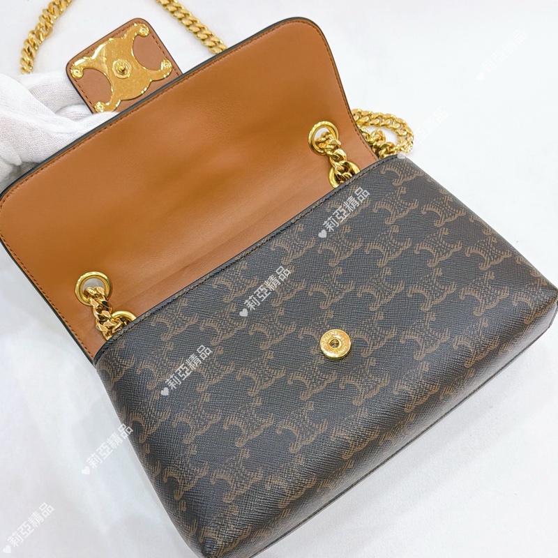 莉亞精品♡ CELINE VICTOIRE 小號 斜背 肩背包 二手美品-9