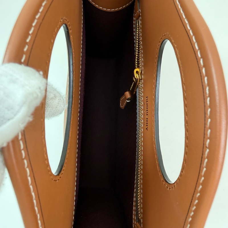 博柏利/Burberry 迷你 Pocket格紋手提斜挎包-7