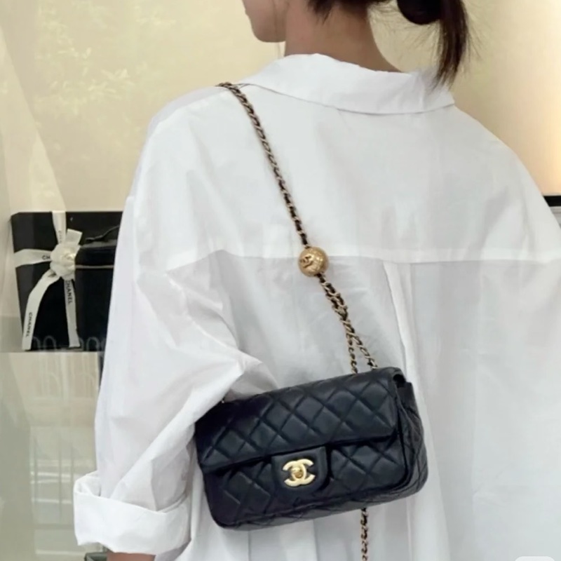 🌳CHANEL香奈兒黑金金球CF20 芯片款 CF大mini 芯片款-20