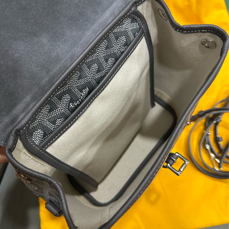 GOYARD Alpin 後背包 -灰-6