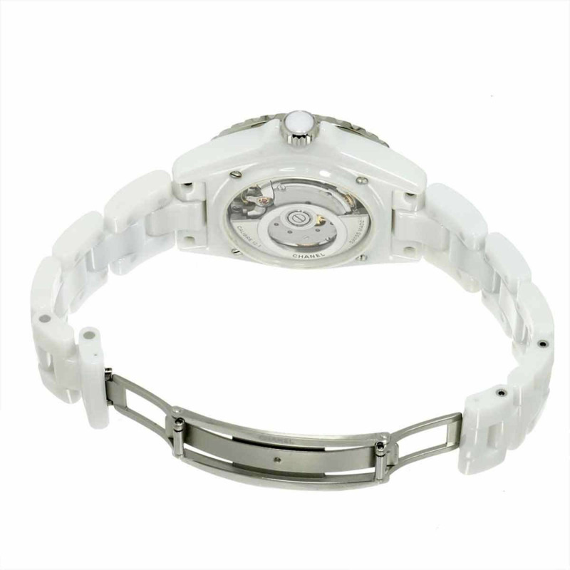 香奈兒 J12 38毫米 H5705 男士腕錶,日期顯示,白色陶瓷錶殼,自動機械機芯-3