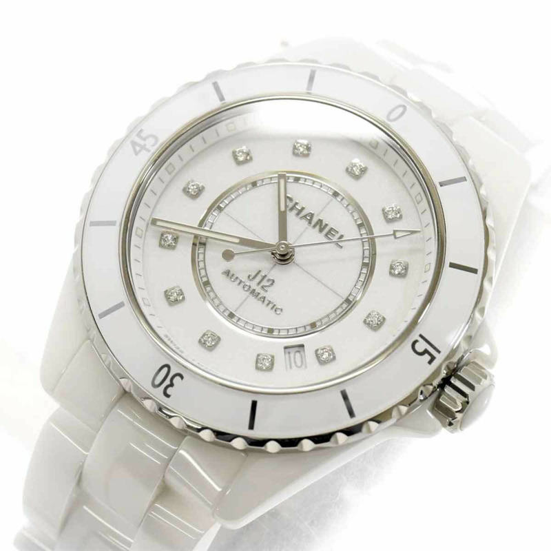 香奈兒 J12 38毫米 H5705 男士腕錶,日期顯示,白色陶瓷錶殼,自動機械機芯-6